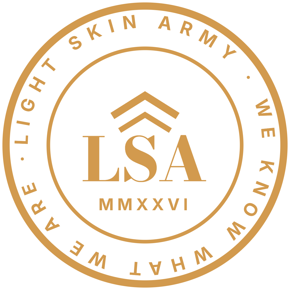 Light Skin Army crest