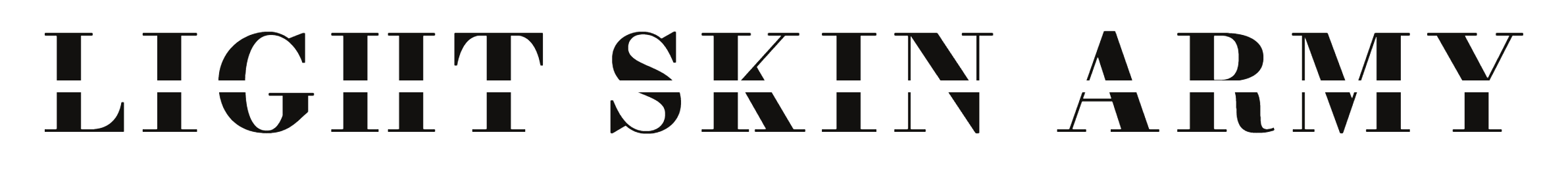 Light Skin Army wordmark